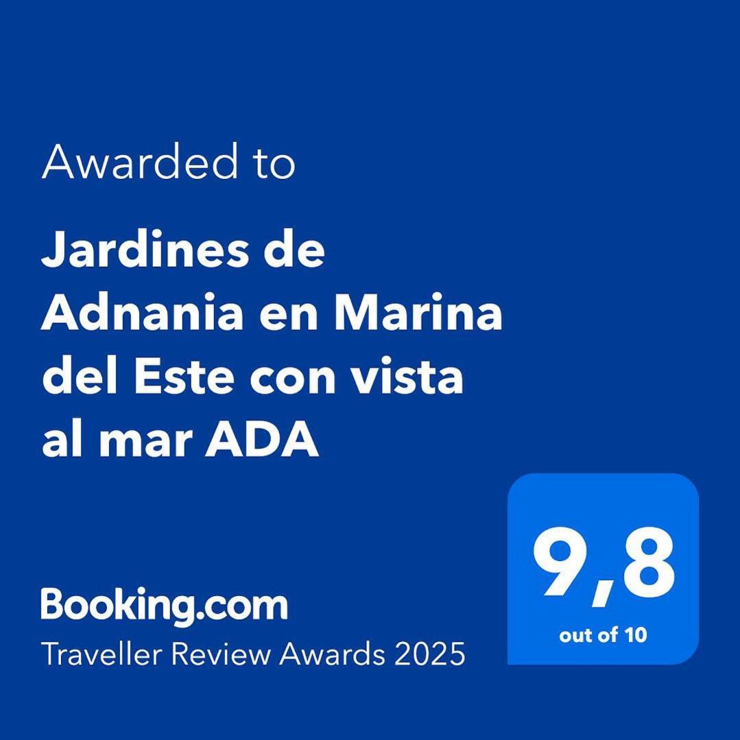 Jardines De Adnania En Marina Del Este Con Vista Al Mar Ada La Herradura  Kültér fotó